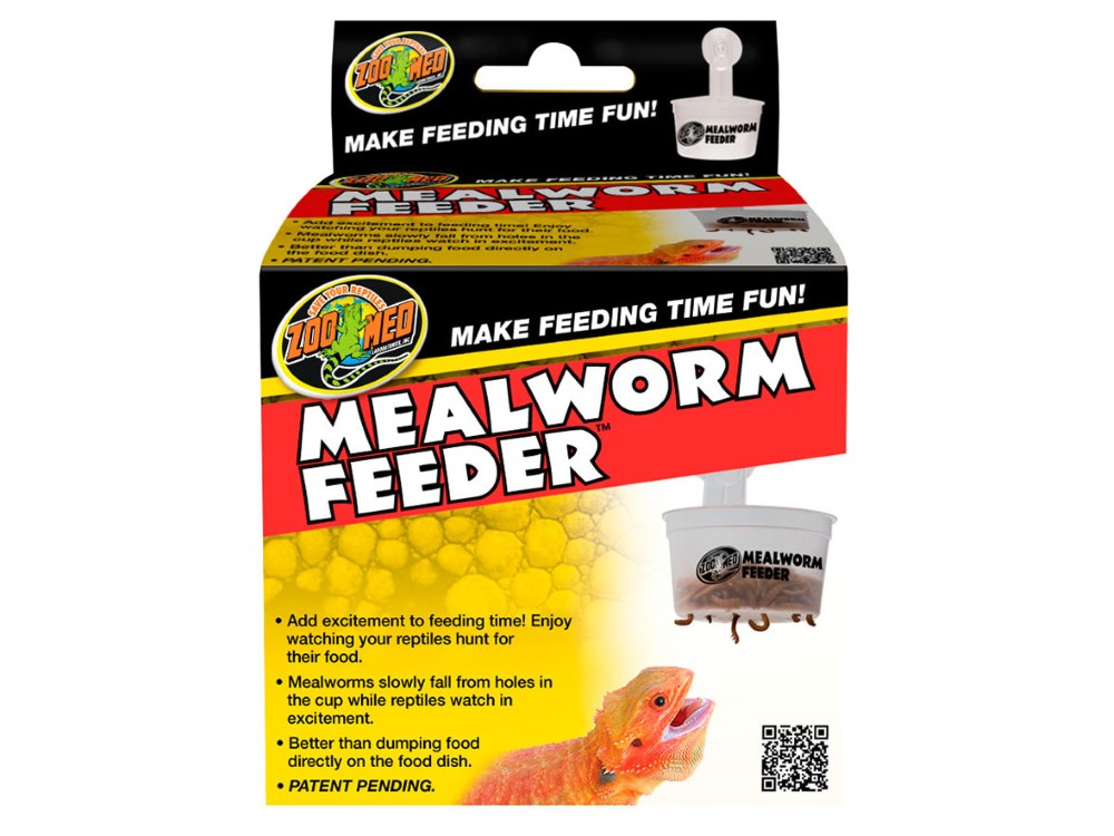 Zoomed Meal Worm Feeder