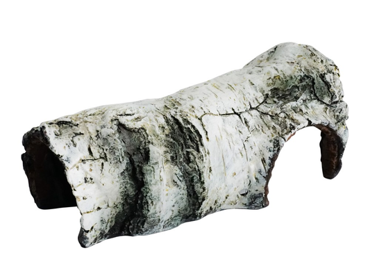 Prorep Birch Log Hide Medium 22.5x11x8.5CM