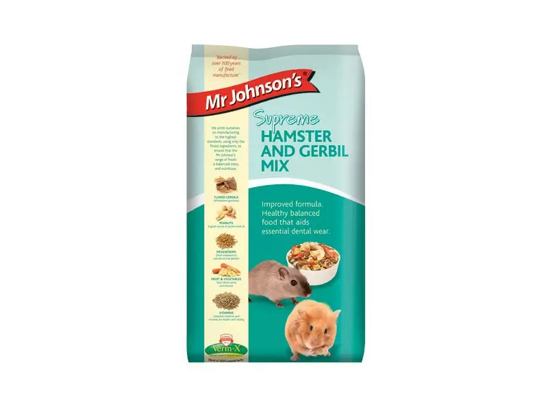 Mr Johnson's Supreme Hamster & Gerbil 900g