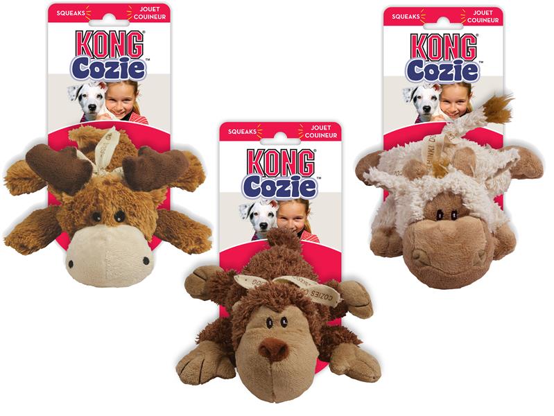 Kong Cozies Natural Assorted Medium