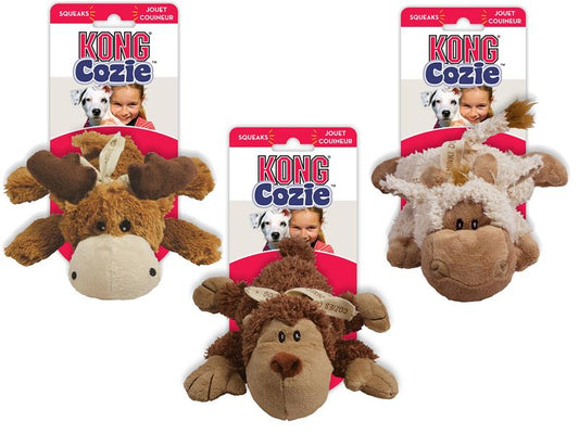 Kong Cozies Natural Assorted Medium