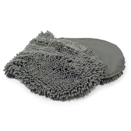 Ancol Simply Dry 2 Handed Dog Mitt