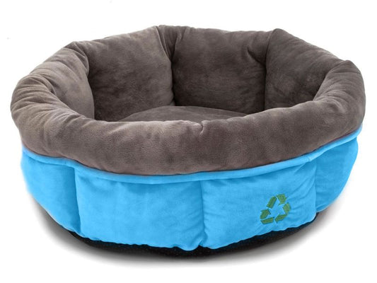 `Made From` Recycled Bed Donut Blue 50cm