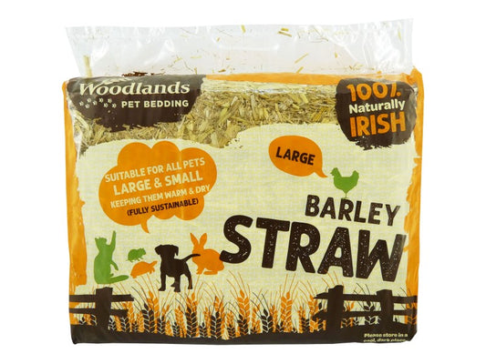 Woodlands Large Barley Straw 2kg