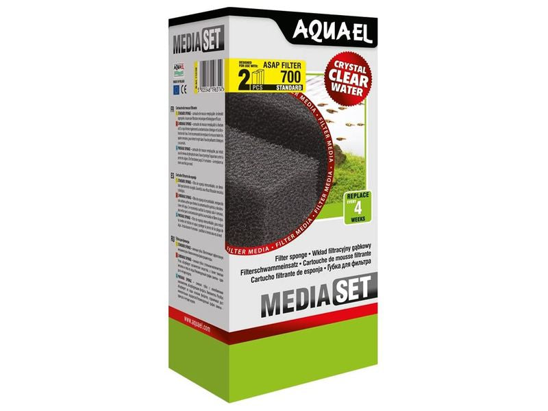 AQUAEL ASAP 700 FILTRATION SPONGE 2PCS