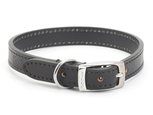Sewn Lined Collar Black S1