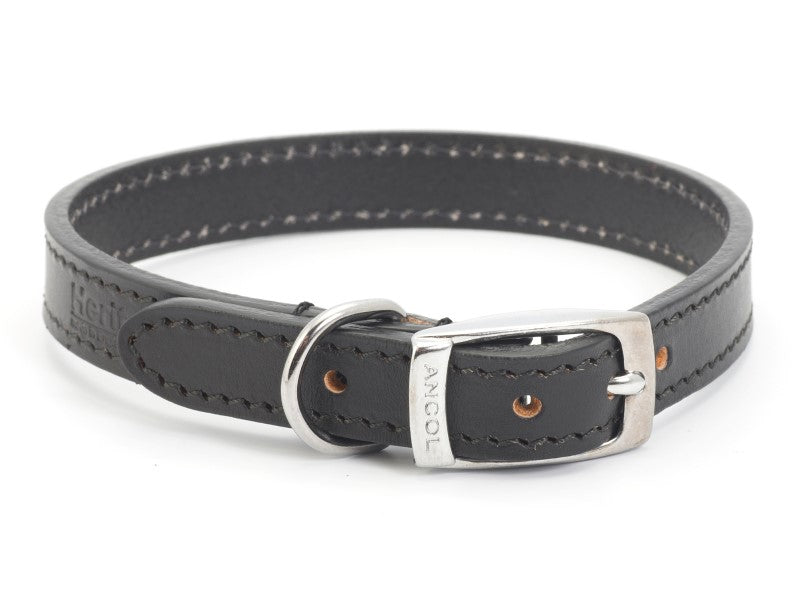 Sewn Lined Collar Black S2
