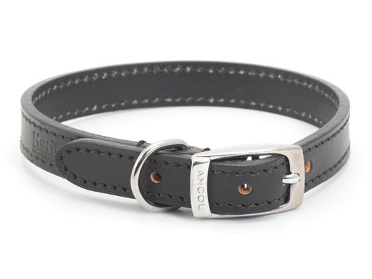 Sewn Lined Collar Black S2