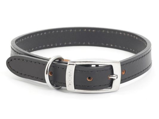 Sewn Lined Collar Black S4