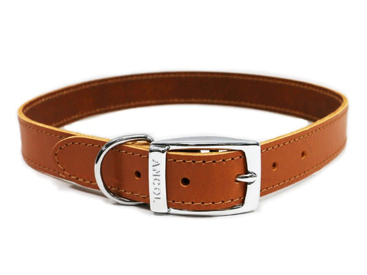 Sewn Lined Collar Tan S5
