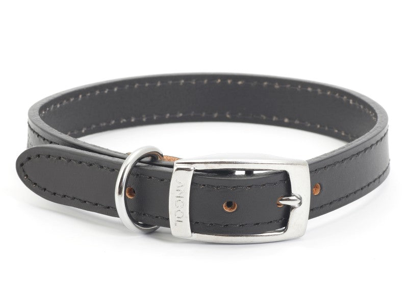 Sewn Lined Collar Black S5