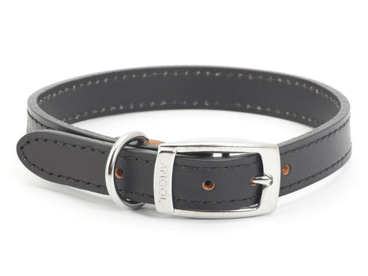 Sewn Lined Collar Black S6