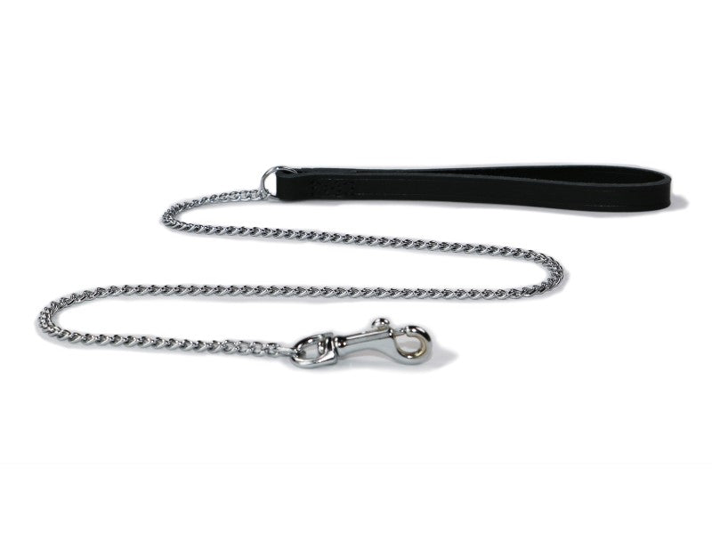 FINE CHAIN LEAD BLACK 36"