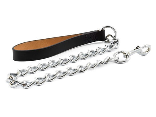 HEAVY CHAIN LEAD BLACK 30"