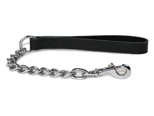 EXTRA HEAVY CHAIN LEAD BLACK 20"