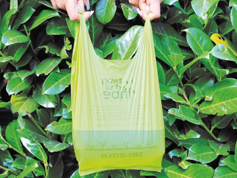 PAWS FOR EARTH POOP BAG DISPENSER