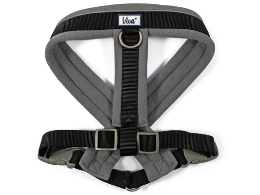 Viva Padded Harness Black Small