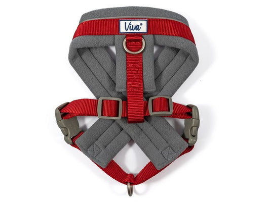 Viva Padded Harness Red Small