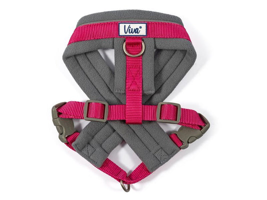 Viva Padded Harness Pink Small