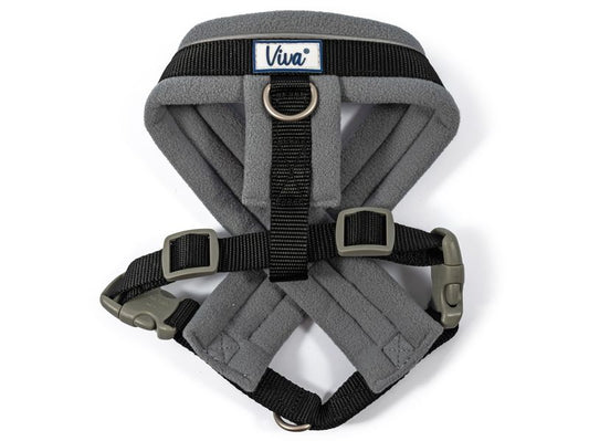 Viva Padded Harness Black Medium