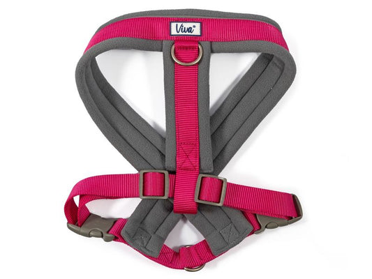 Viva Padded Harness Pink Large