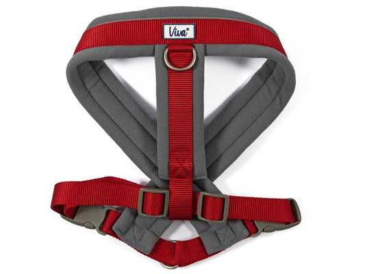 Viva Padded Harness Red XL