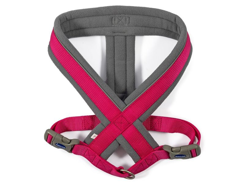Viva Padded Harness Pink XL
