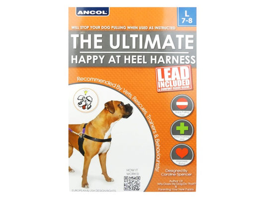 HAPPY AT HEEL TRAIN HARNESS LARGE