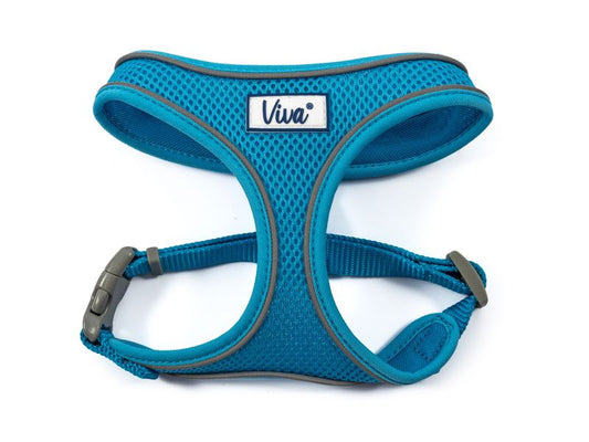 Viva Comfort Mesh Harness Blue XS