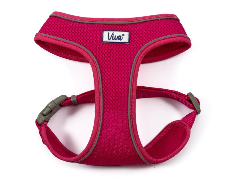 Viva Comfort Mesh Harness Pink Small