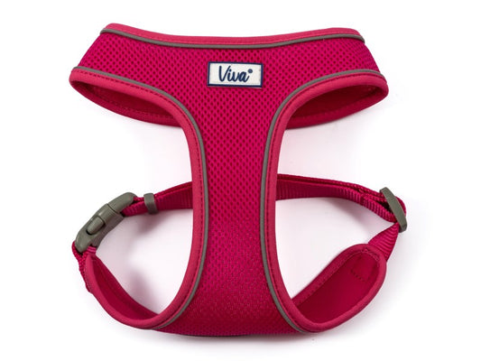 Viva Comfort Mesh Harness Pink Small