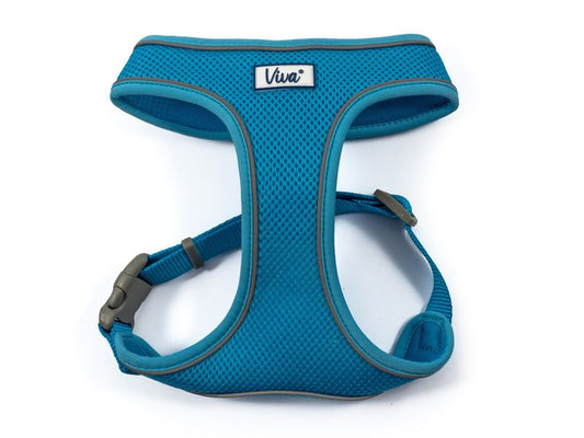 Viva Comfort Mesh Harness Blue Small