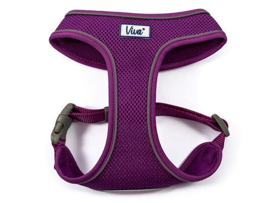 Viva Comfort Mesh Harness Purple Small