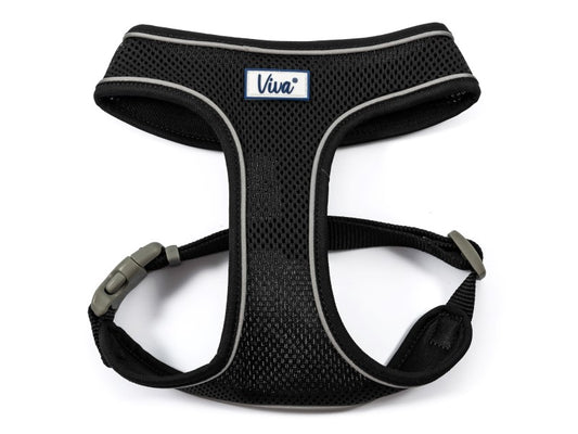 Viva Comfort Mesh Harness Black Medium