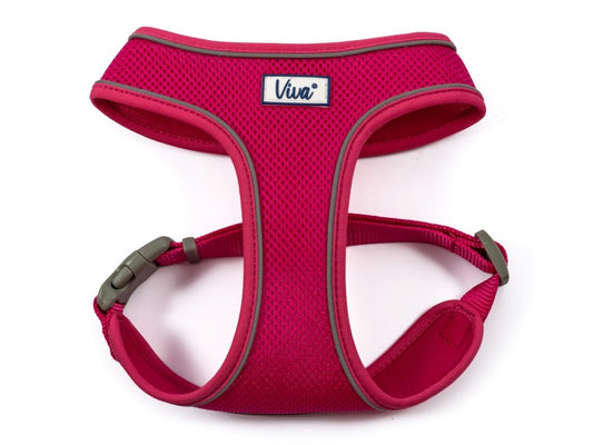 Viva Comfort Mesh Harness Pink Medium