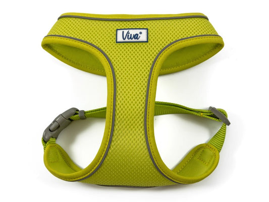 Viva Comfort Mesh Harness Lime Medium