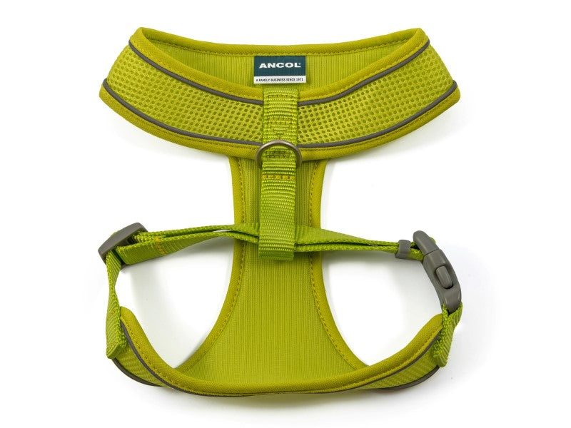 Viva Comfort Mesh Harness Lime Medium