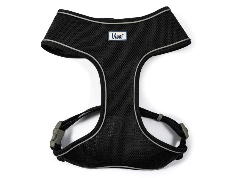 Viva Comfort Mesh Harness Black Large