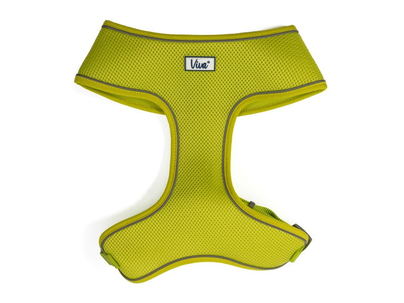 Viva Comfort Mesh Harness Lime Large