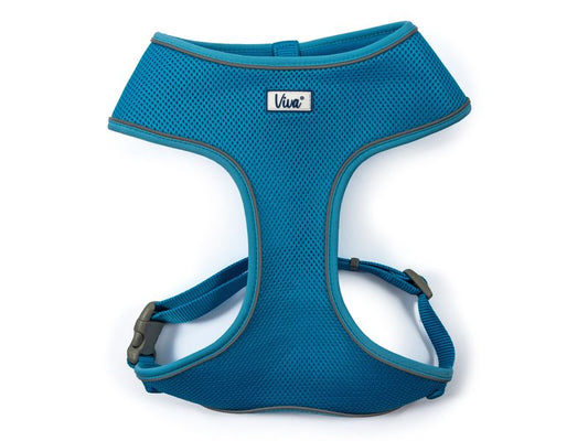 Viva Comfort Mesh Harness Blue Large