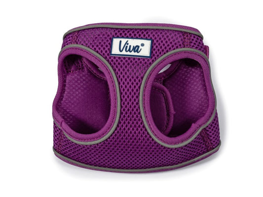 Viva Step In Mesh Dog Harness Purple XS