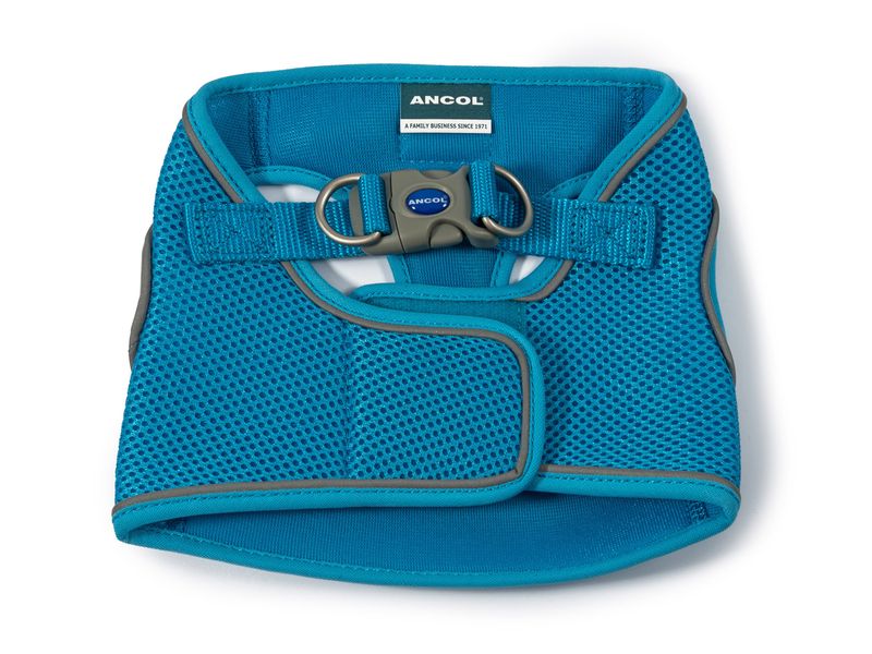 Viva Step In Mesh Dog Harness Blue Small & Medium