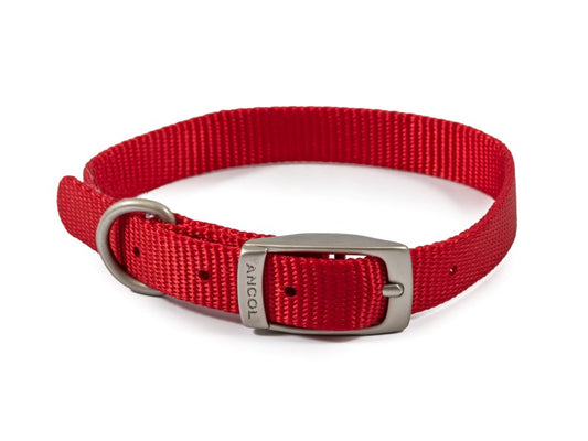 Viva Nylon Collar Red S1 12"