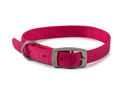 Viva Nylon Collar Raspberry S1 12"