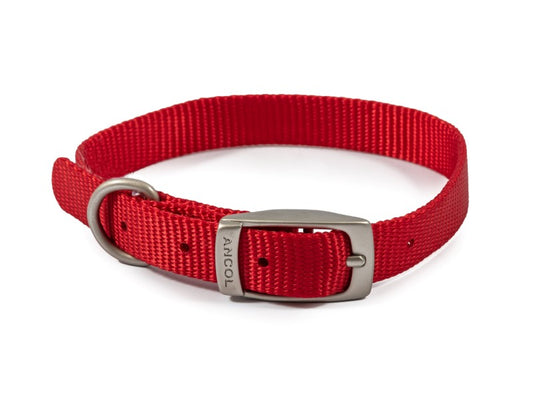 Viva Nylon Collar Red S2 14"