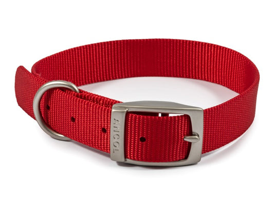 Viva Nylon Collar Red S3 16"