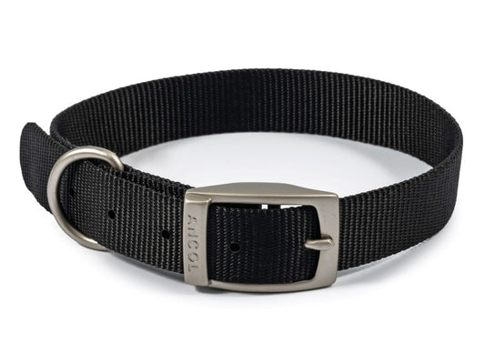 Viva Nylon Collar Black S4 18"