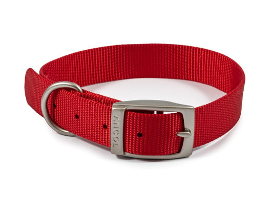 Viva Nylon Collar Red S4 18"