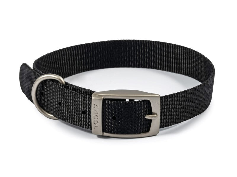 Viva Nylon Collar Black S5 20"