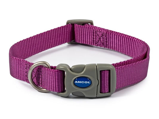 Viva Nylon Adjustable Collar Purple S1-2